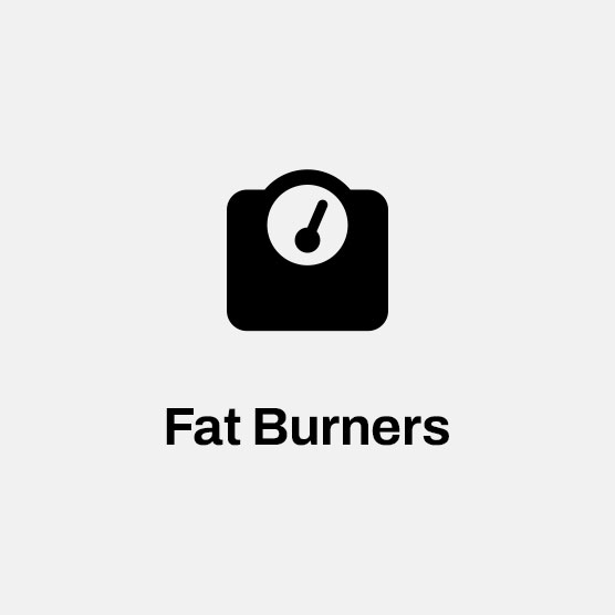 Black Fat Burners Icon