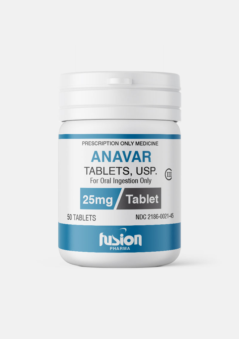 Anavar by Fusion Pharma, 25mg