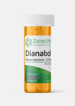 Dianabol Metandienone by Zionova Pharmaceuticals Inc., 20mg