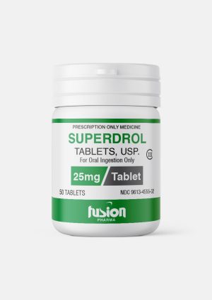 Superdrol by Fusion Pharma, 25mg