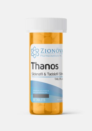 Thanos Sildenafil & tadalafil by Zionova Pharmaceuticals Inc., 50mg