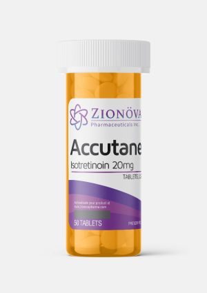 Accutane Isotretinoin by Zionova Pharmaceuticals Inc., 20mg