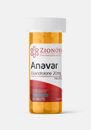 Anavar Oxandrolone by Zionova Pharmaceuticals Inc., 20mg