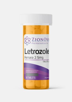 Letrozole Femara by Zionova Pharmaceuticals Inc., 2.5mg