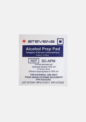 Alcohol Prep Pad by Stevens